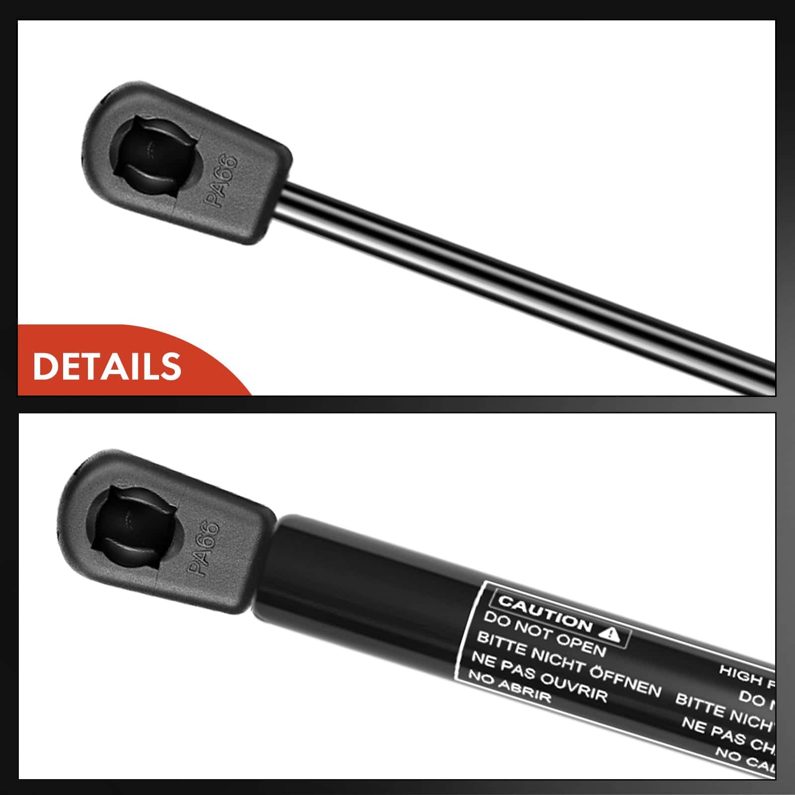 Amortiguadores de elevación de la puerta delantera y - Imagen 10