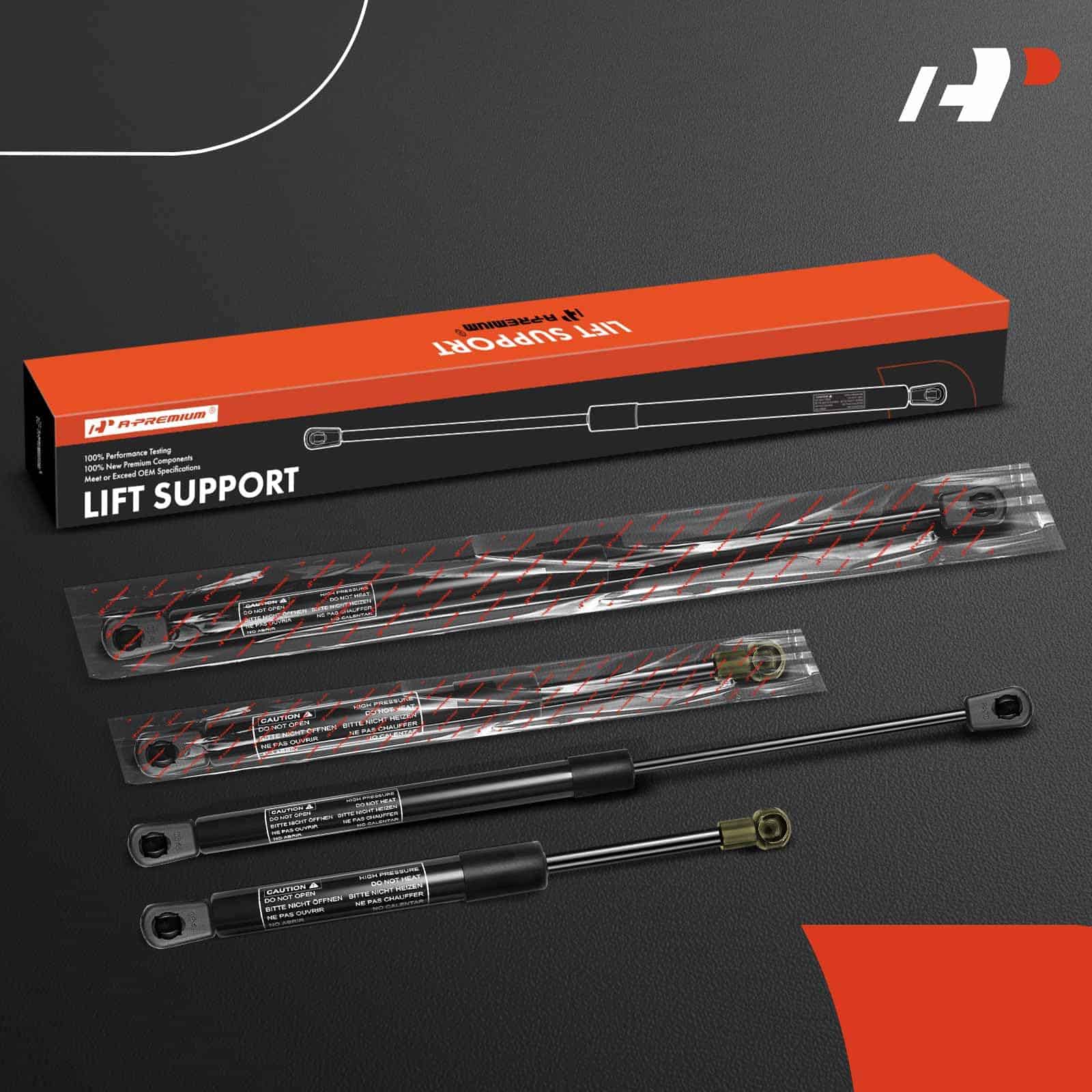 Amortiguadores de elevación de la puerta delantera y - Imagen 3