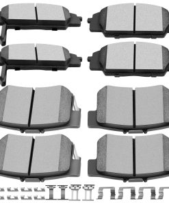 Kit de Pastillas de Freno de Cerámica,SCITOO Juego de 8