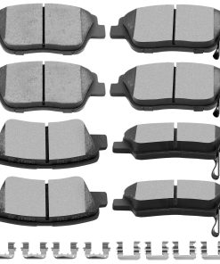 Kit de Pastillas de Freno de Cerámica, SCITOO Juego de 8