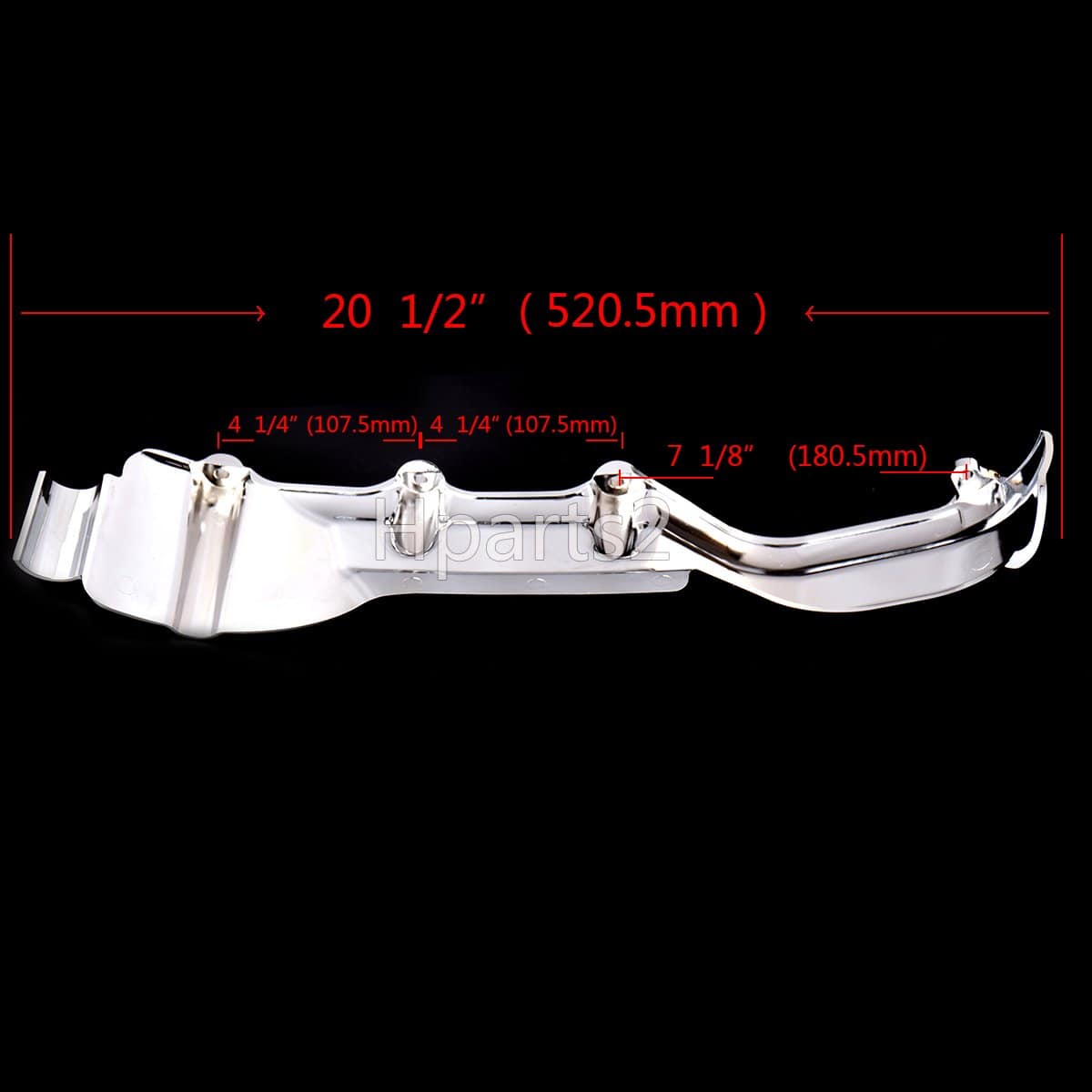 Cubiertas Interiores Primarias Cromadas Para Harley Touring - Imagen 6