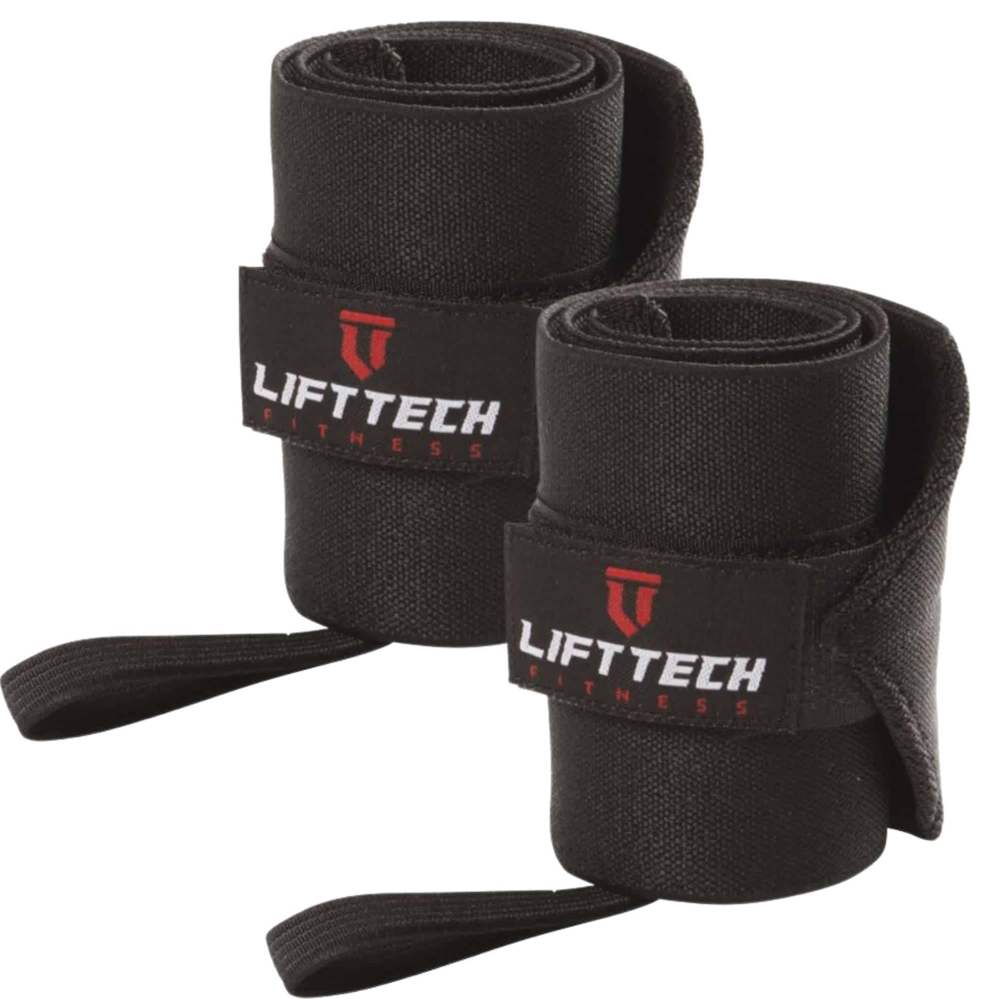 Lift Tech Fitness PRO 20'' Muñequeras para Levantamiento de