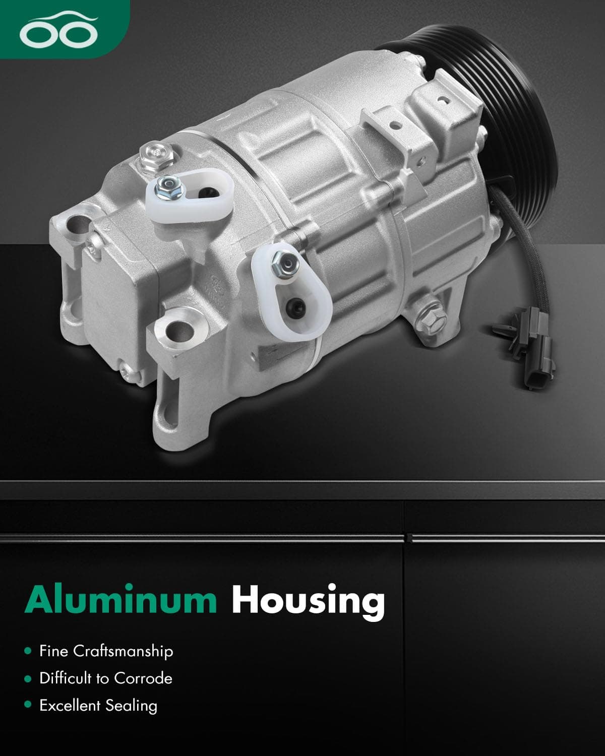 Compresor de Aire Acondicionado SCITOO CO 10868C Compatible - Imagen 4