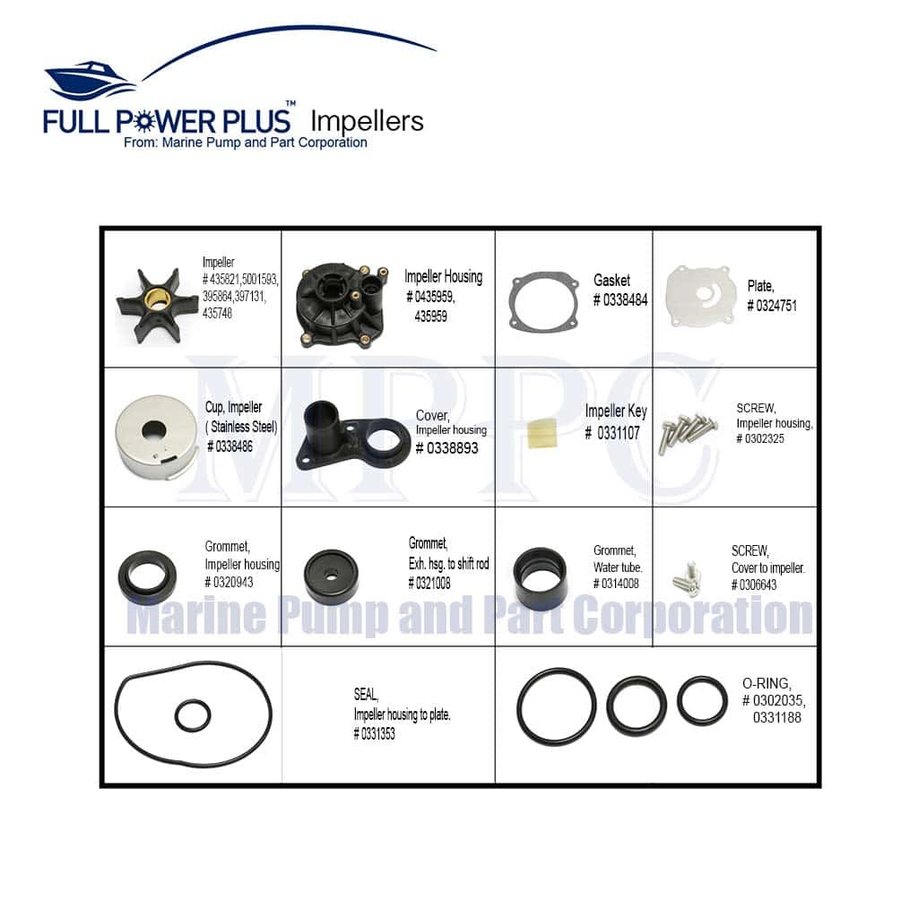 Kit de Reparación de Bomba de Agua Full Power Plus con - Imagen 3