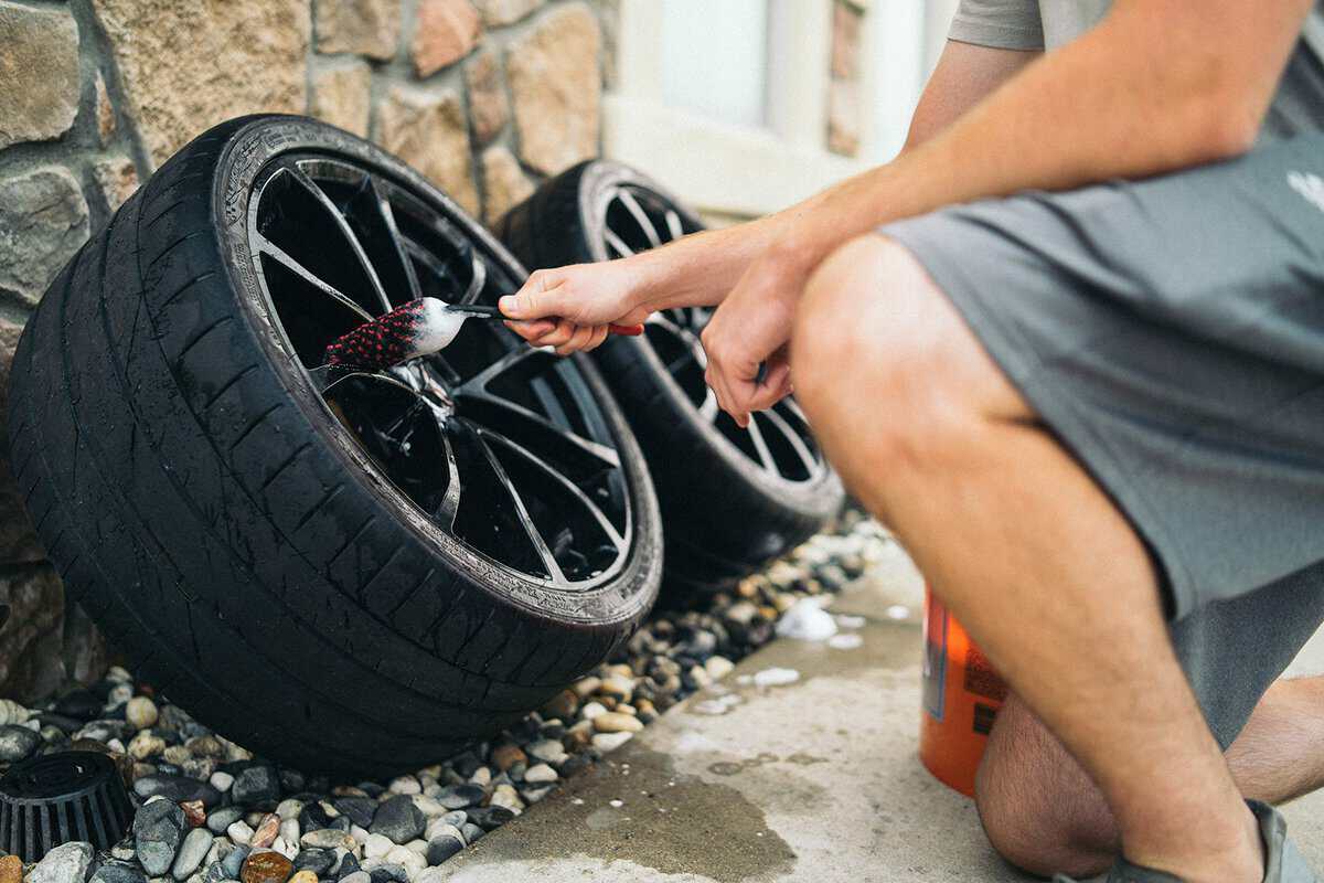 Juego de 3 cepillos originales de lana líquida para ruedas - Imagen 10