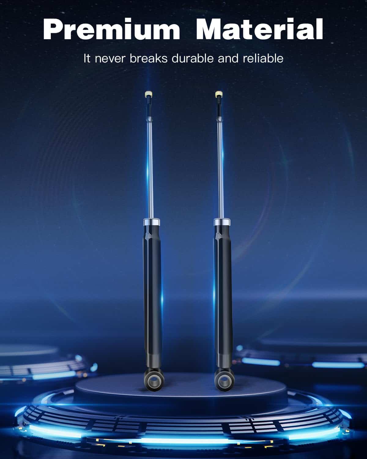 Amortiguadores para Toyota, ECCPP 2 piezas para - Imagen 6