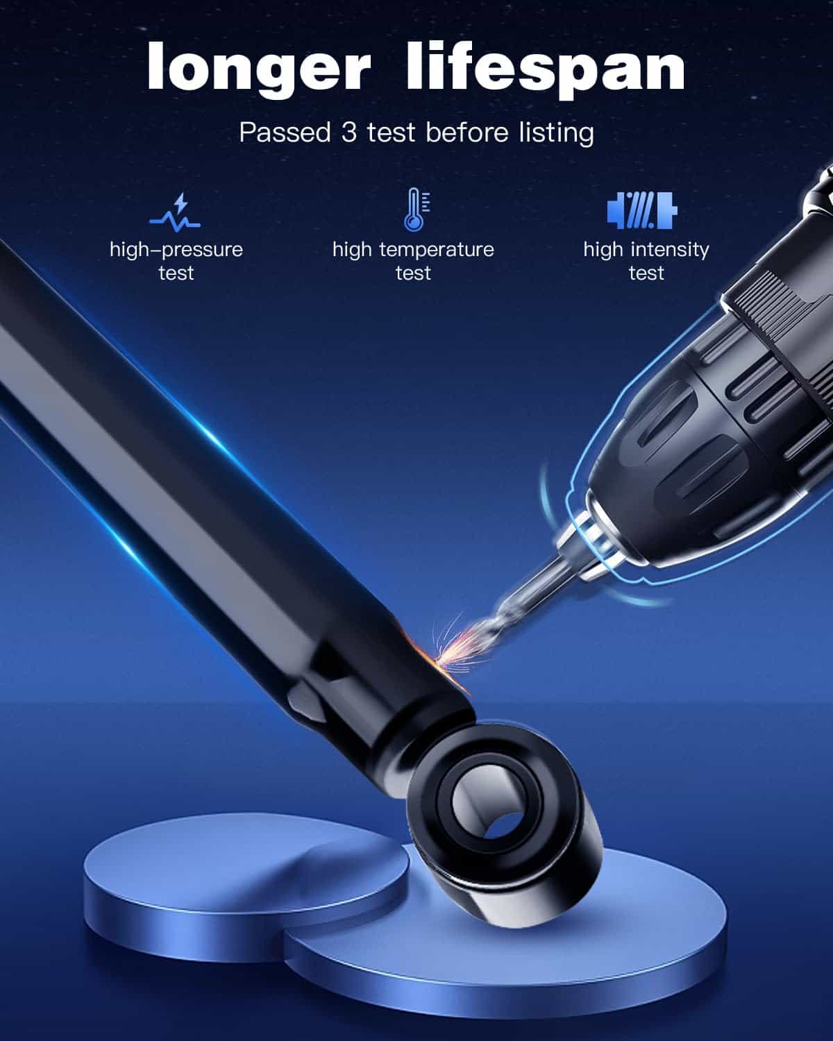 Amortiguadores para Toyota, ECCPP 2 piezas para - Imagen 3