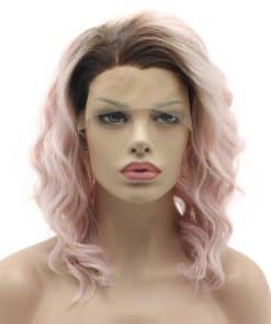 Pelucas onduladas sintéticas Lushy, longitud media 14