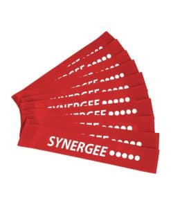 Synergee 10 Pack Mini Band de Resistencia Red de Bucle de
