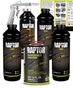 Kit de Revestimiento Negro Raptor en Spray de Uretano para