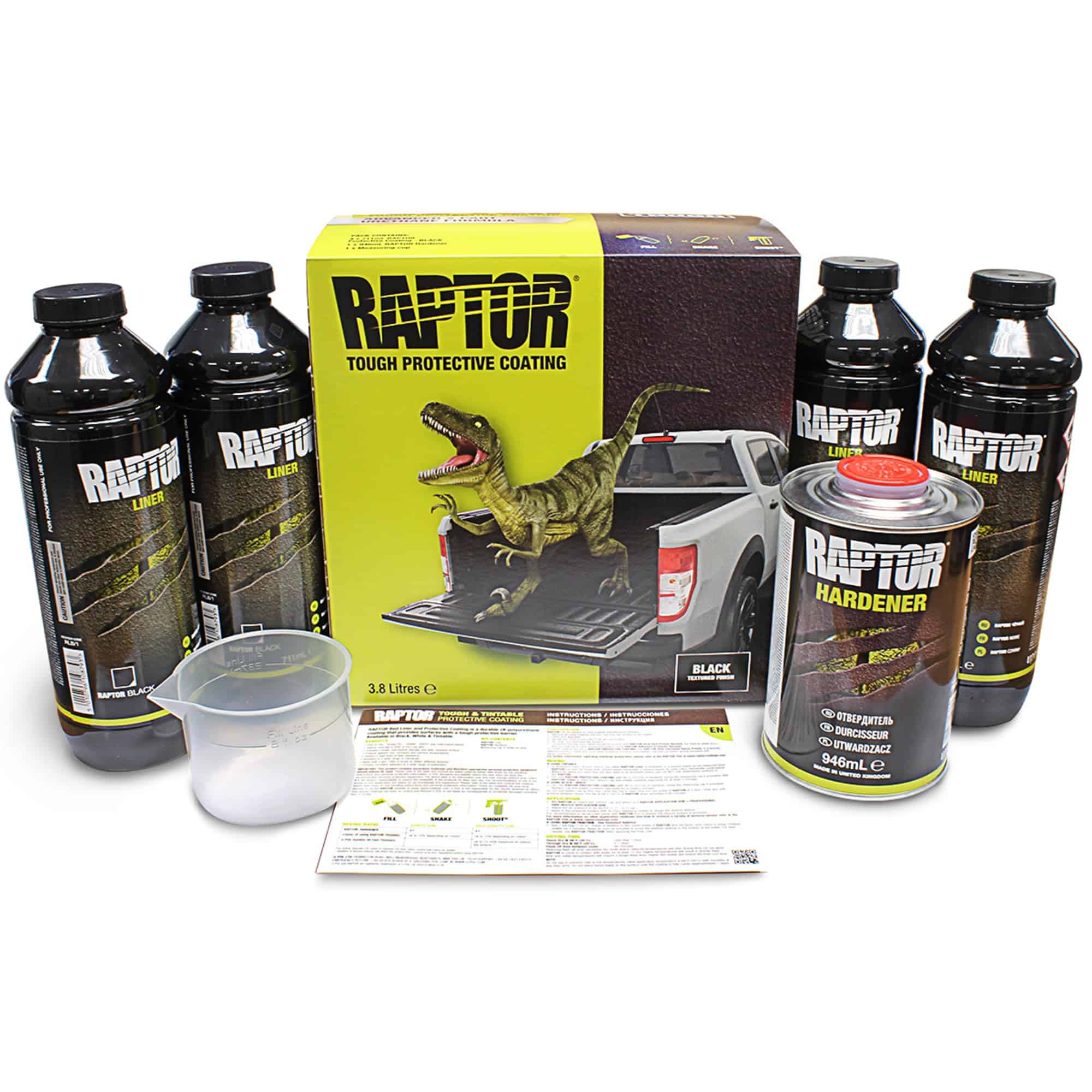 Kit de Revestimiento Negro Raptor en Spray de Uretano para - Imagen 3