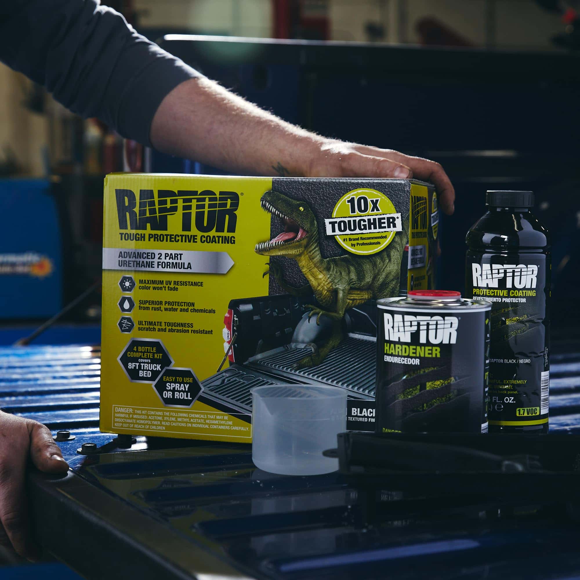 Kit de Revestimiento Negro Raptor en Spray de Uretano para - Imagen 4