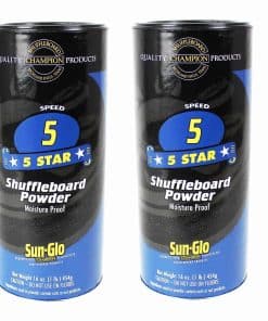 Polvo de Cera para Mesa de Shuffleboard Sun-Glo #5 (16 oz.)