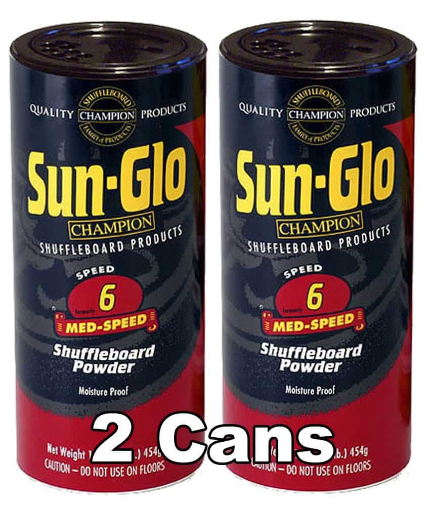Polvo de Cera para Mesa de Shuffleboard Sun-Glo #6 (16