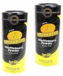 Cera de shuffleboard Sun-Glo #3 (16 oz.) (Paquete de 2)