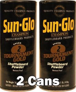 Polvo de cera Sun-Glo #2 para Shuffleboard (16 oz.)
