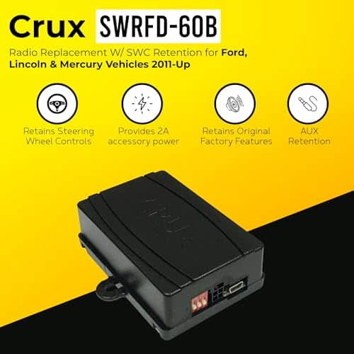Crux SWRFD-60B Accesorios de Reemplazo de Radio - Imagen 3