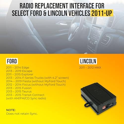 Crux SWRFD-60B Accesorios de Reemplazo de Radio - Imagen 4