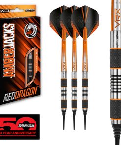 RED DRAGON Amberjack 1 Soft Tip: 18g - Juego de dardos