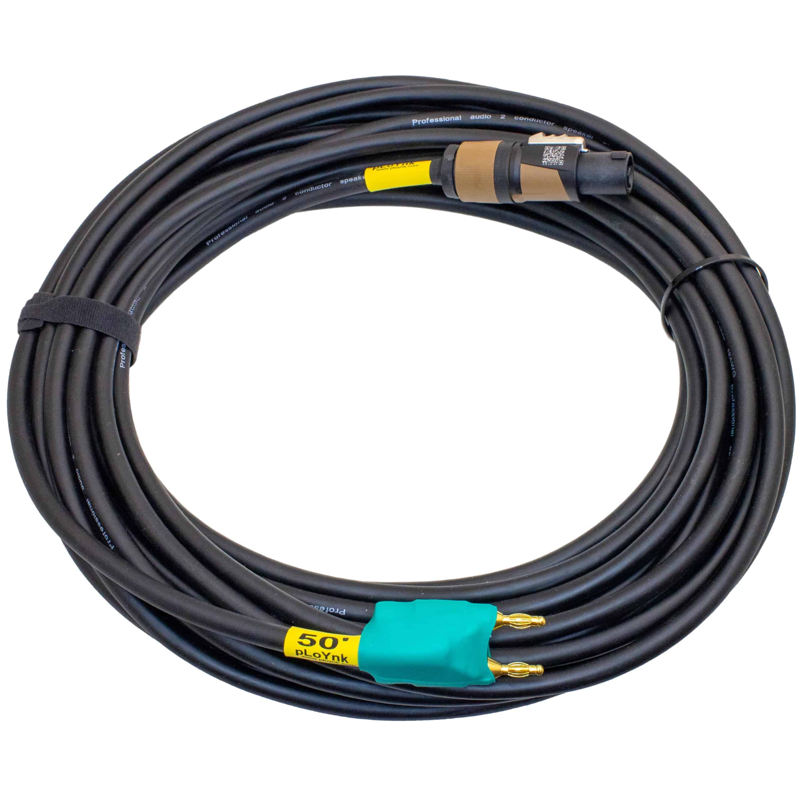 Cable de Altavoz Profesional ploYnk - Calibre 12 (50 ft, - Imagen 3