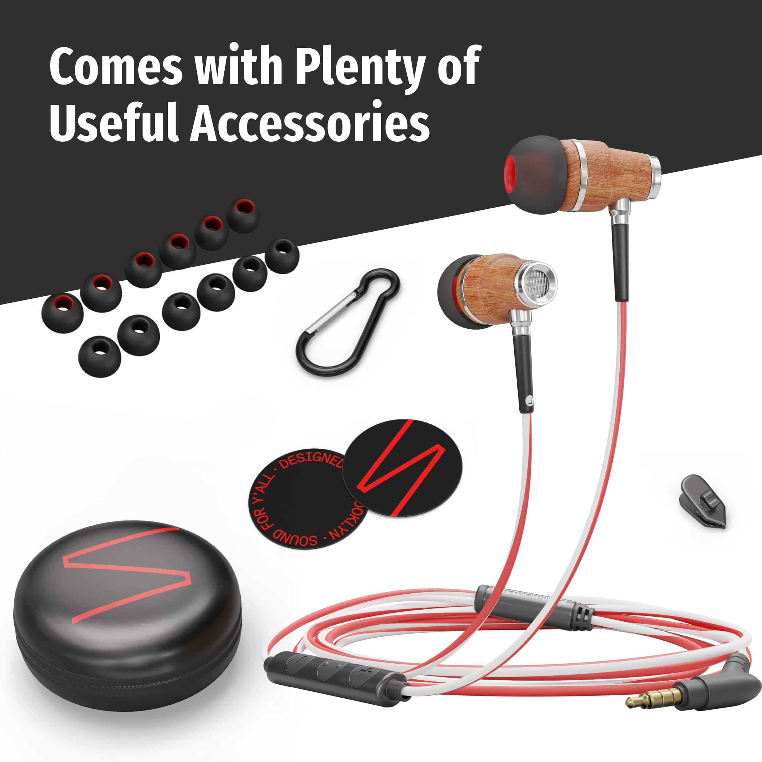 Audífonos con cable Symphonized con micrófono - 90% de - Imagen 7