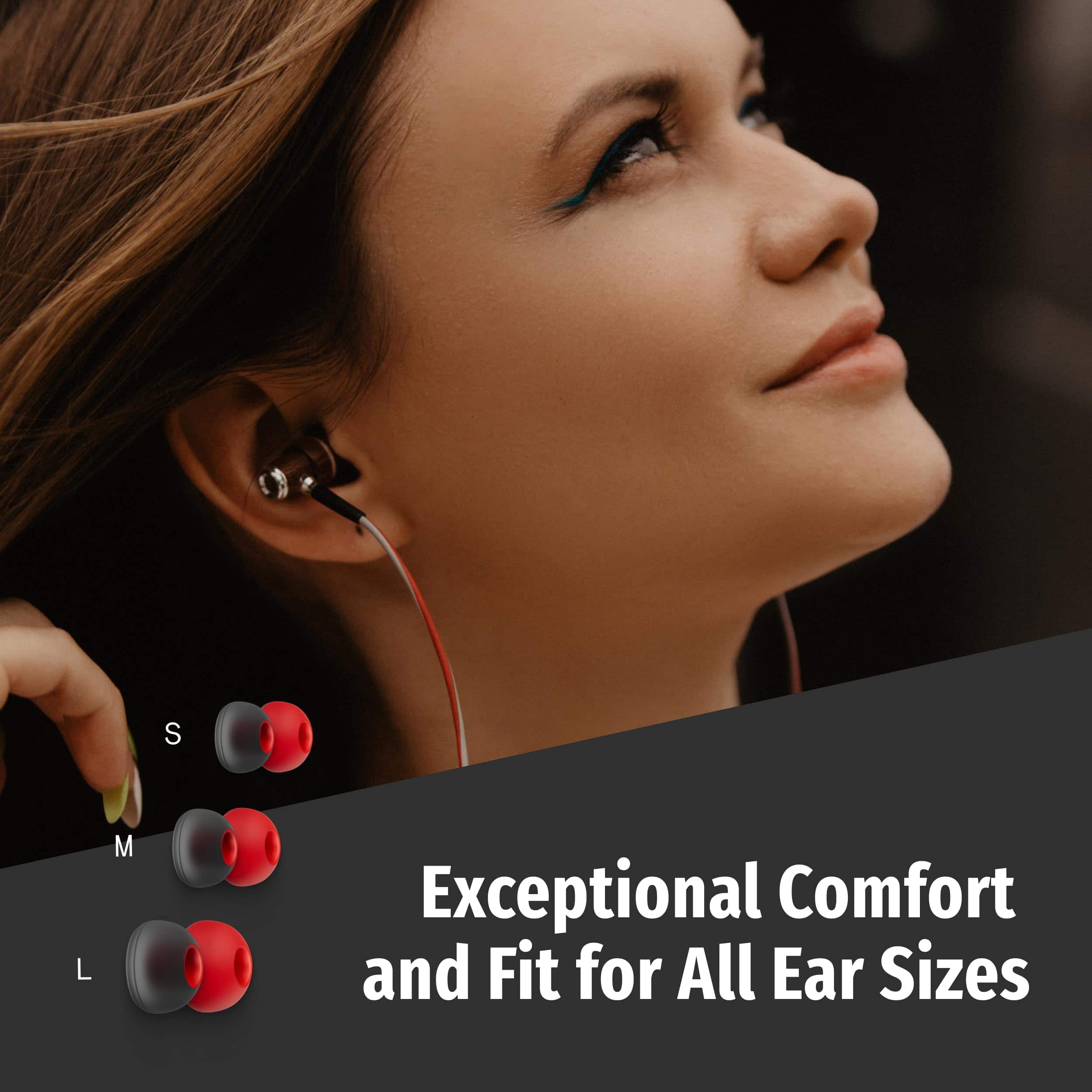 Audífonos con cable Symphonized con micrófono - 90% de - Imagen 4