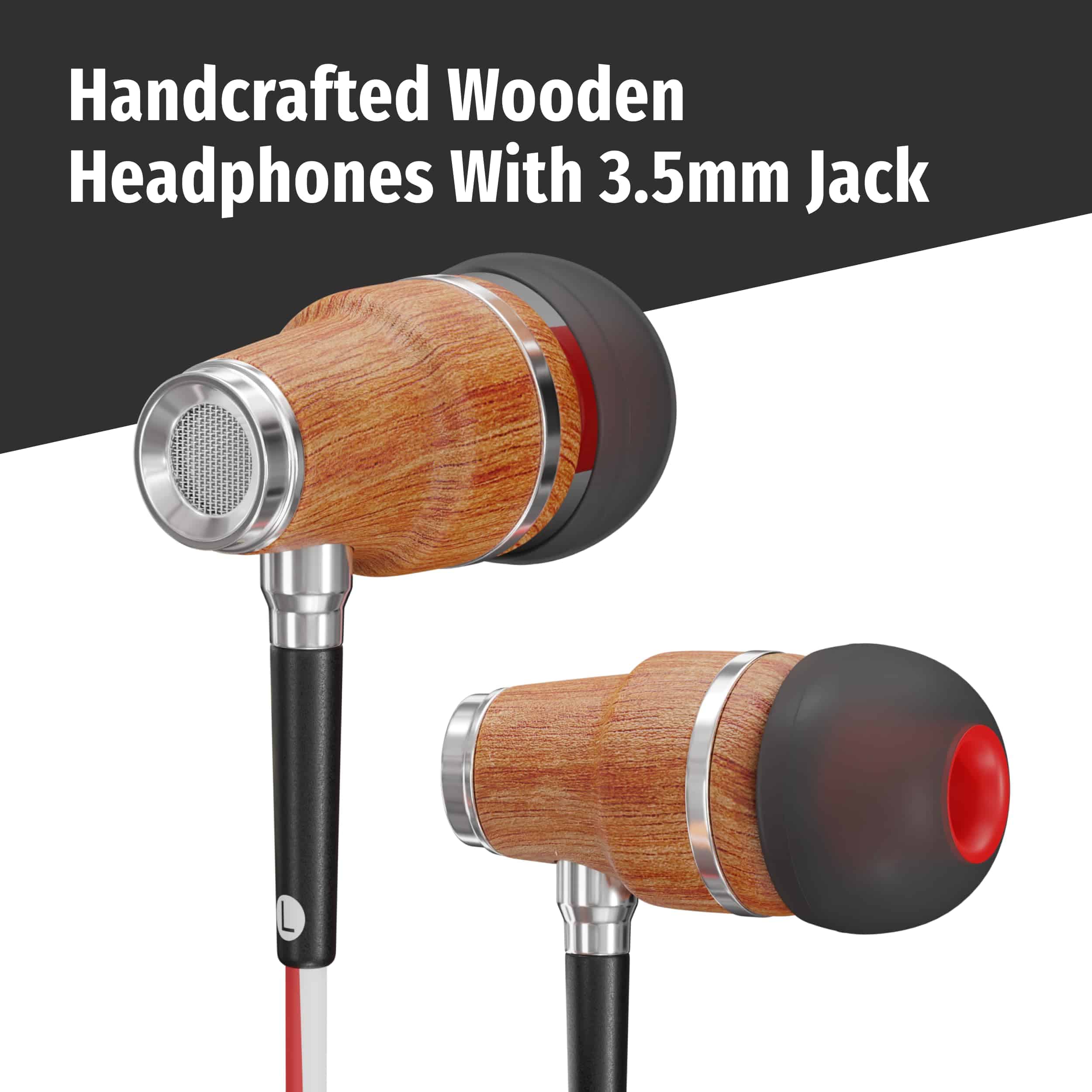 Audífonos con cable Symphonized con micrófono - 90% de - Imagen 3