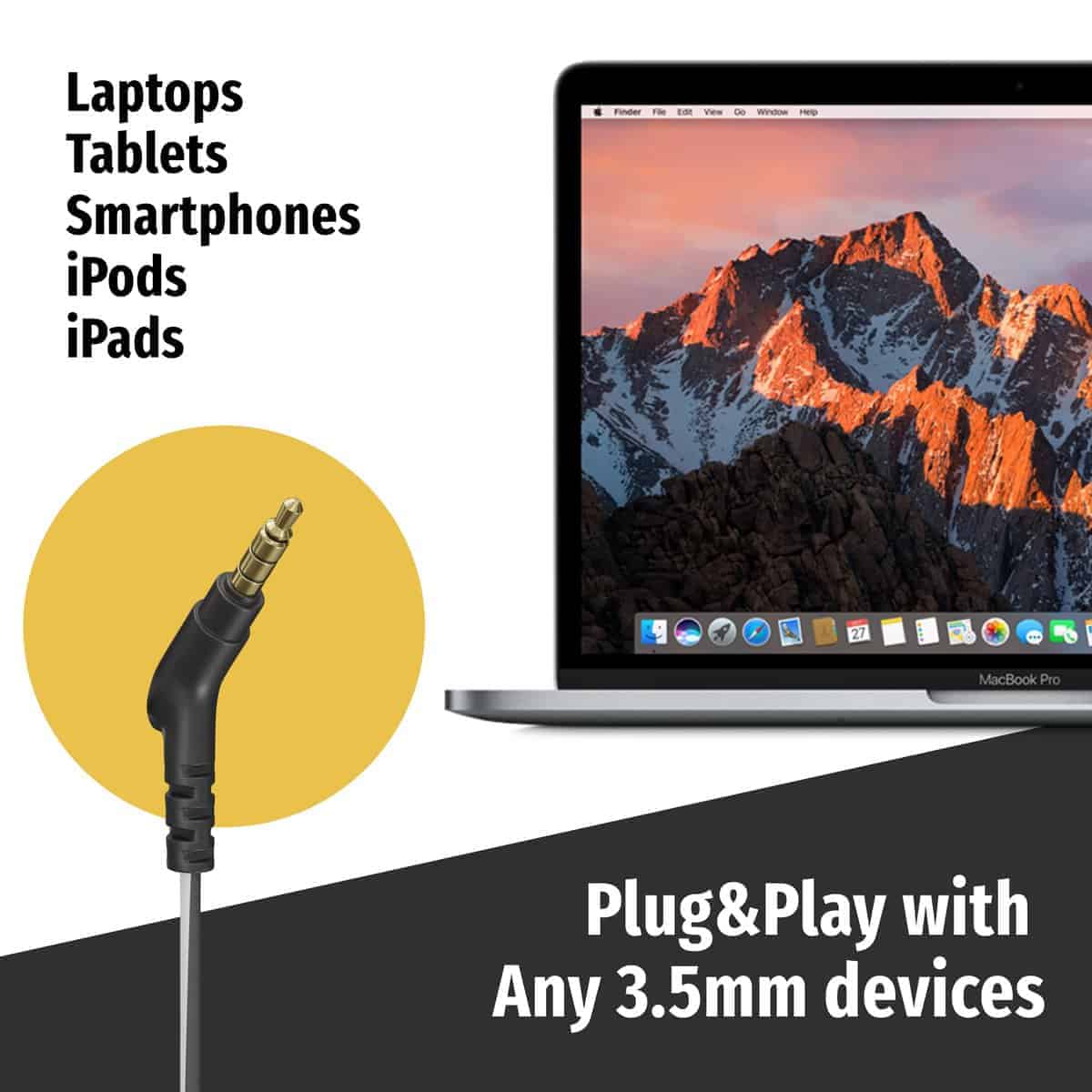 Audífonos con cable Symphonized con micrófono - Audífonos - Imagen 6