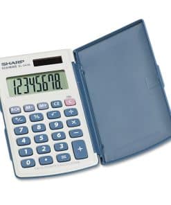 Calculadora de mano de 8 dígitos Sharp Electronics