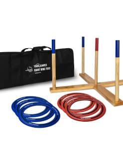 Juego Gigante de Lanzamiento de Anillos con Anillos