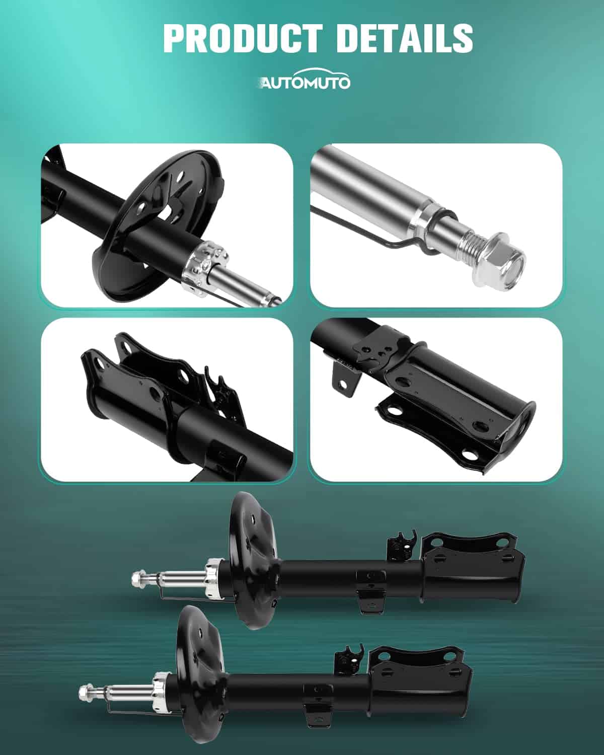 Amortiguadores traseros AUTOMUTO - Compatible con Lexus - Imagen 3