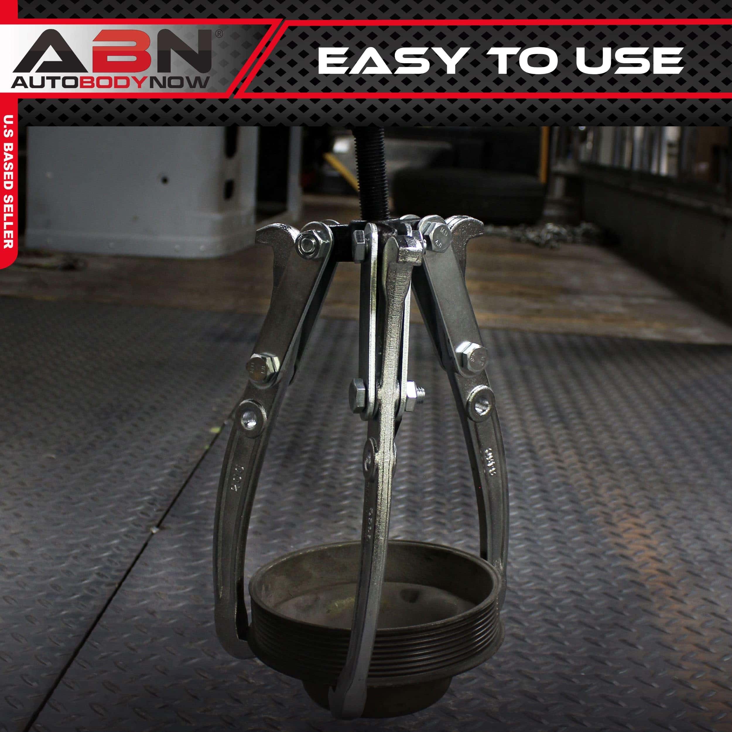 ABN Juego de 4 Extractores de Engranajes de 3 Garras - 3in, - Imagen 5