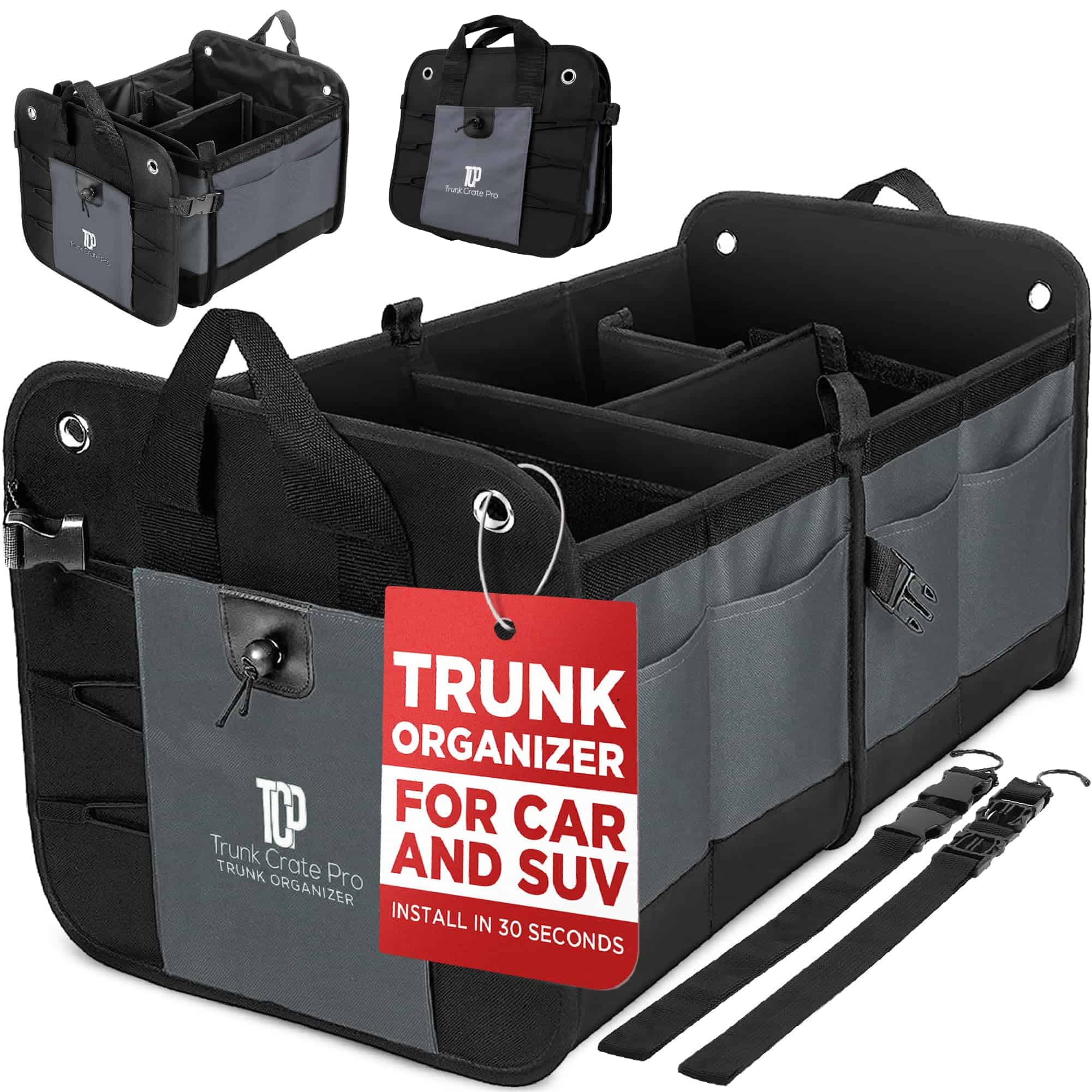 Organizador de Maletero TRUNKCRATEPRO Para Coche, Suv,