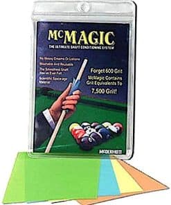 Papeles de microbrillado para vástago de taco de billar