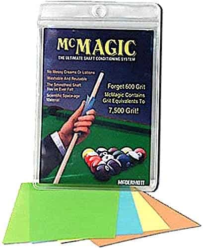 Papeles de microbrillado para vástago de taco de billar