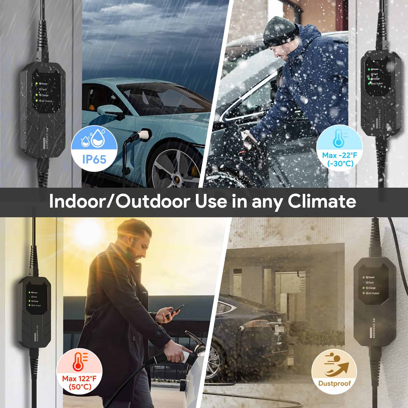 Cargador Nivel 1 para Vehículos Eléctricos MEGEAR Skysword - Imagen 4