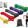 Set de 5 Bandas de Ayuda y Resistencia para Dominadas -