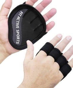 Guantes de Levantamiento de Pesas Fit Active -Gris