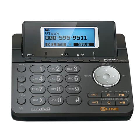 Teléfono inalámbrico expandible de 2 líneas VTech DS6151-11 - Imagen 4