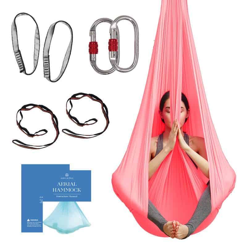 Hamaca y Columpio de Seda Aérea Aum Active para Casa,