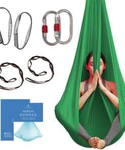 Hamaca y Columpio de Seda Aérea de Yoga Aum Active para