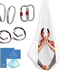 Hamaca y Columpio de Seda Aérea Aum Active -Blanco