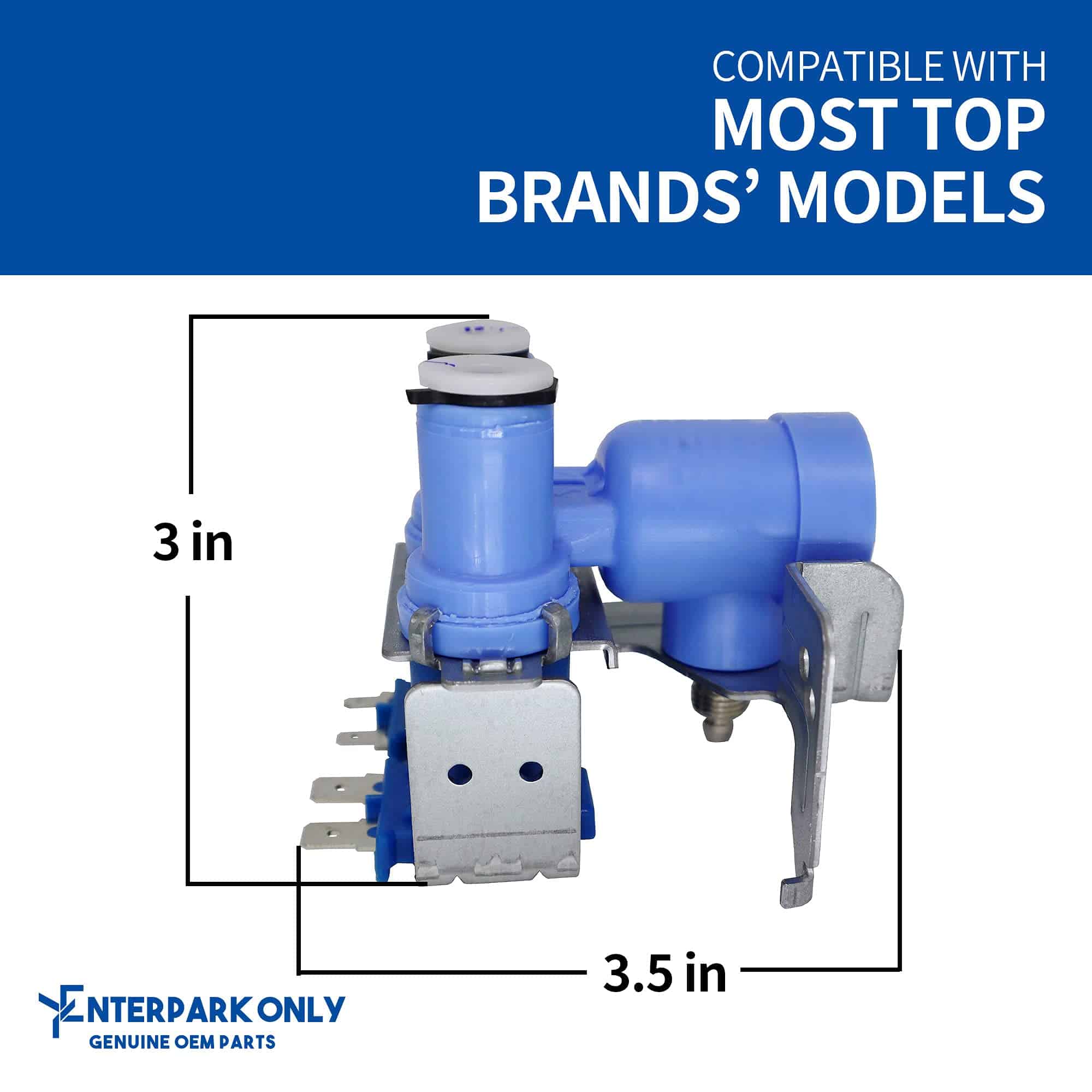 Válvula de agua para refrigerador Enterpark DA62-00914B - Imagen 3