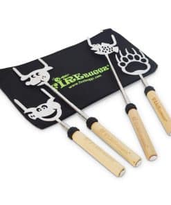 Firebuggz S´Mores Marshmallow Roasting Sticks, Juego de 4