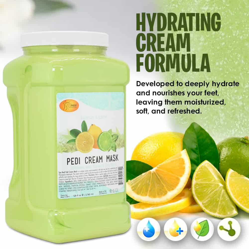 SPA REDI - Crema Mascarilla para Cuerpo y Pies, Limón, 128 - Imagen 7