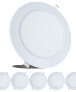 Paquete de 5 Luces de Techo Empotradas para RV Barco 720