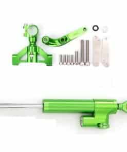 Amortiguador estabilizador de dirección CNC para -Verde