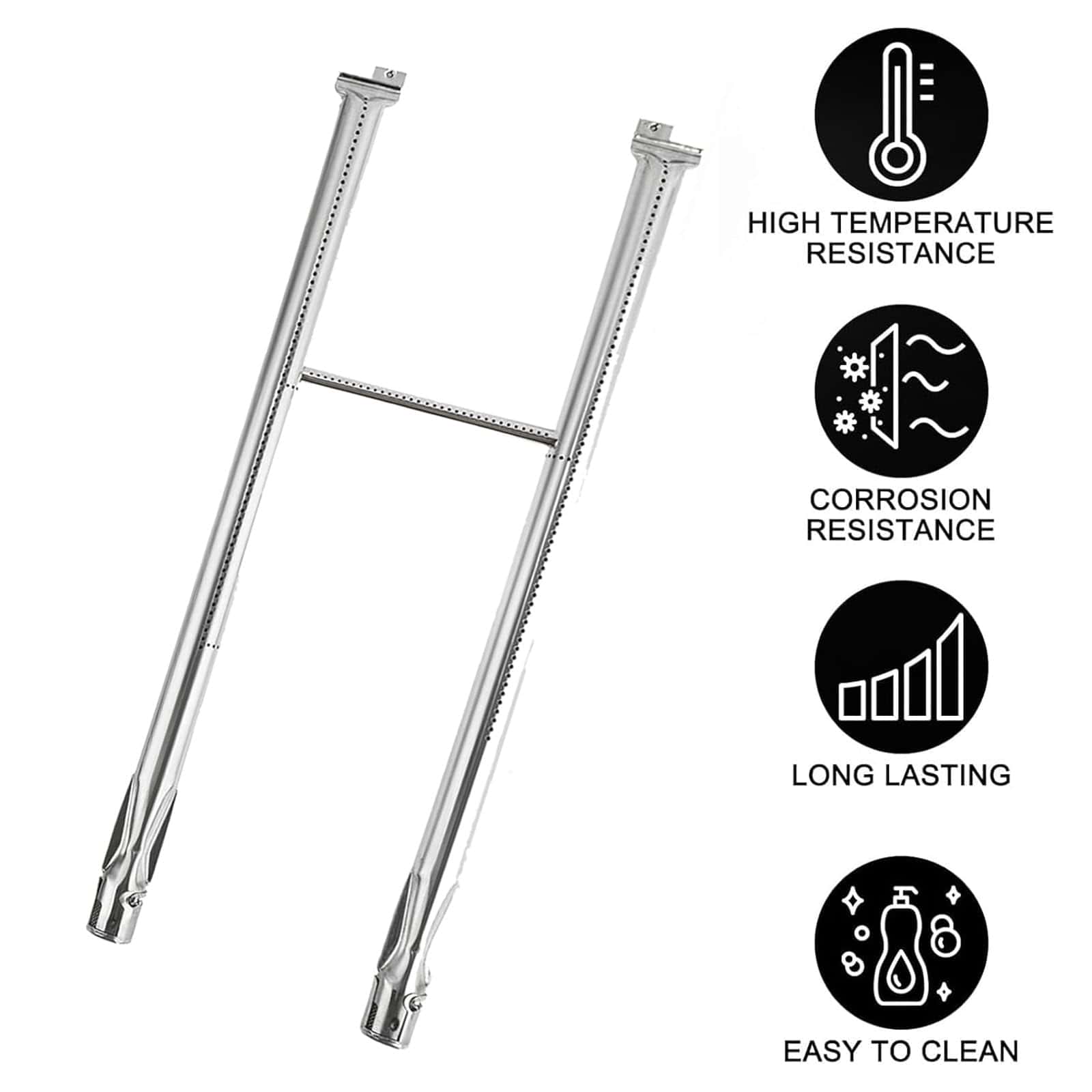 Kit de 2 quemadores de tubo para Weber Summit 2000 al 2006 - Imagen 7
