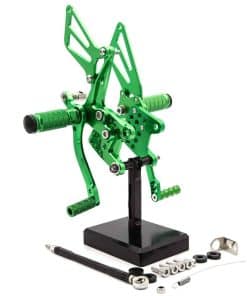 Juego de estriberas traseras para motocicleta para GSXR750