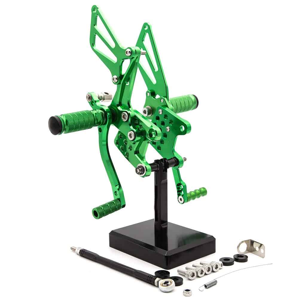 Juego de estriberas traseras para motocicleta para GSXR750